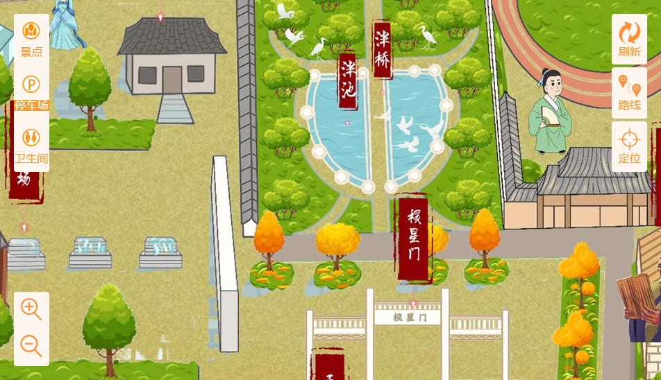 若尔盖手绘地图景区语音讲解导览系统：智慧景区建设的基石